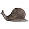 Hello Honey® 6" Rust-Colored Cast Metal Snail Accent Décor